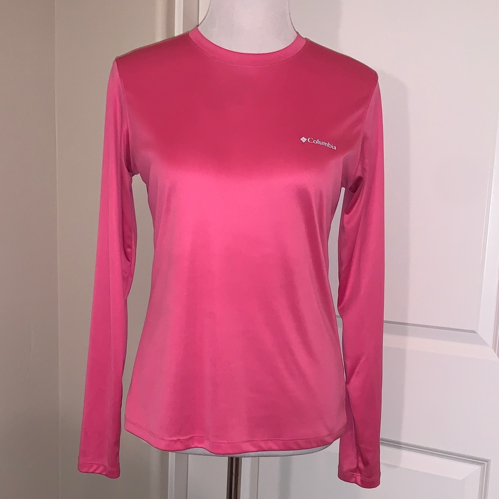 COLUMBIA BRAND NEW SIZE SMALL OMNI-SHADE UPF 50 LONG SLEEVE SHIRT
